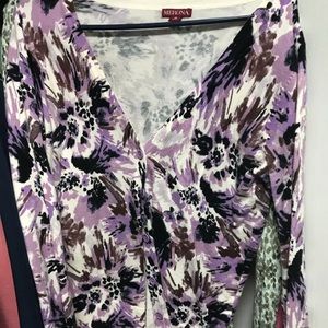 Gorgeous patterned long sleeve sweater